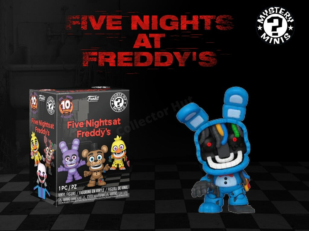Funko Mystery Minis Five Nights at Freddy's Figurines 10 Years (You Choose)
