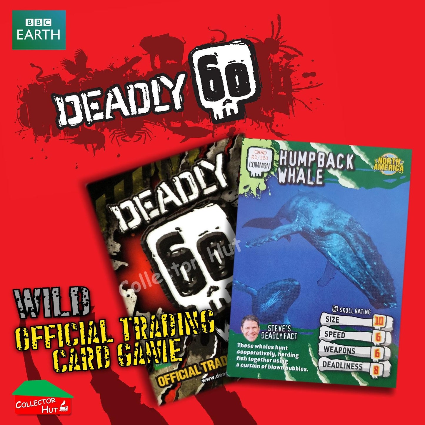 CBBC Deadly 60 WILD Trading Cards  Choose Your Cards