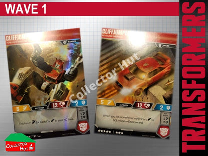 Transformers TCG CHARACTER Trading Cards All Waves
