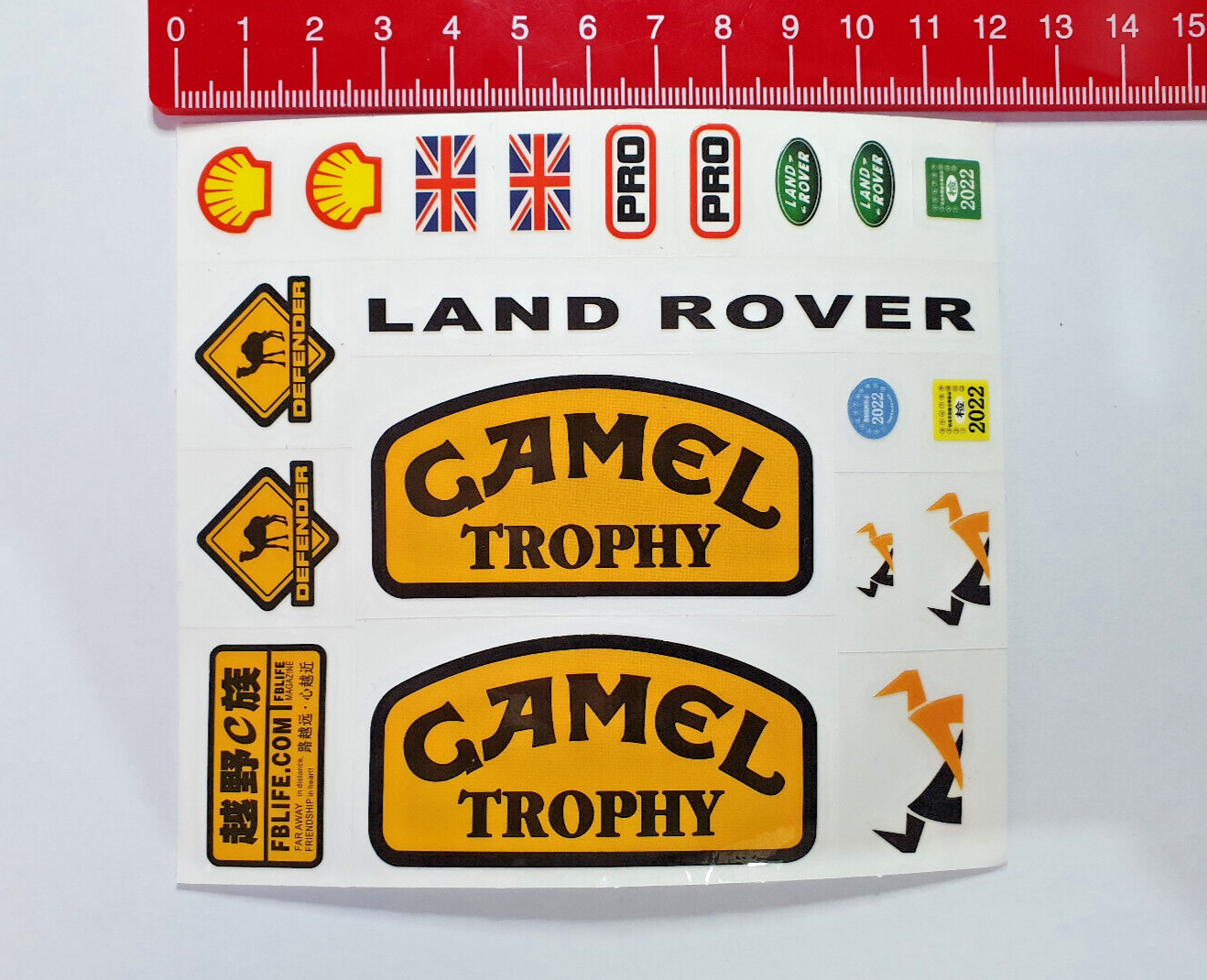 RC Models Car Truck Sticker Sets Accessories Upgrades Labels Customise Your Ride