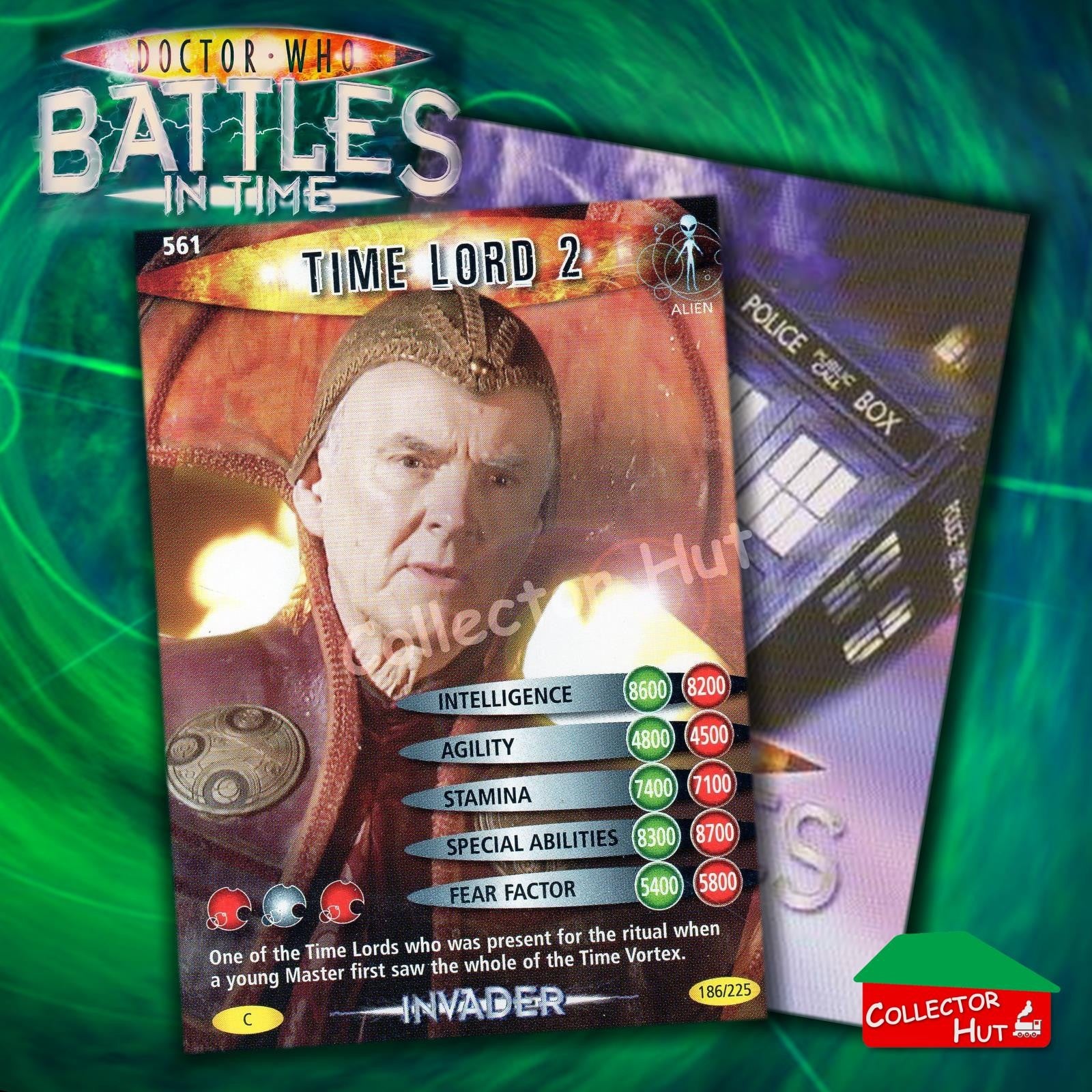 DOCTOR WHO Battles in Time #376-600 INVADER RARE & COMMON CARDS YOU CHOOSE
