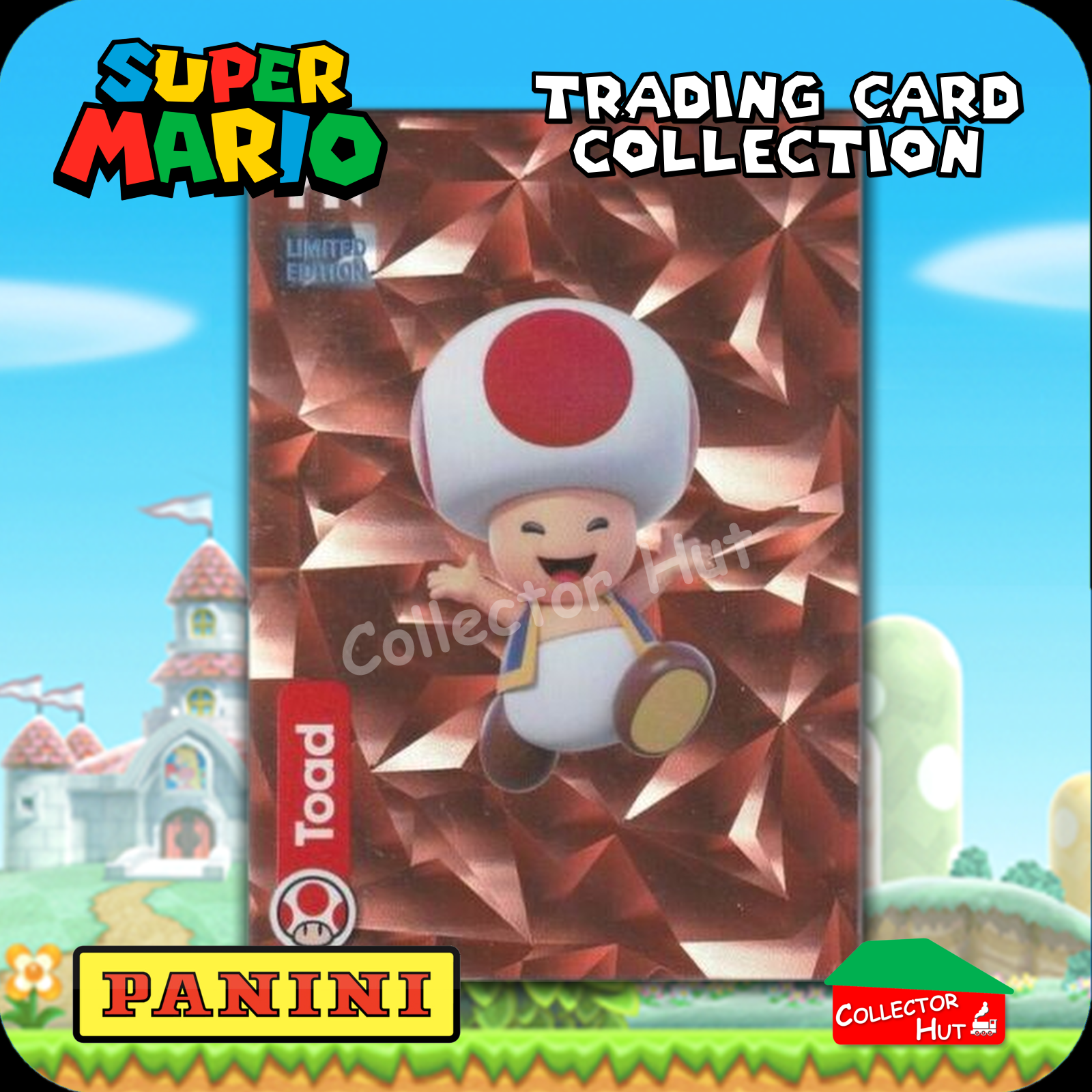 PANINI Super Mario PUZZLE & LIMITED EDITION Trading Cards Choose Your Card!