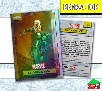 Marvel Topps Chrome 2024 REFRACTOR Card Collection YOU CHOOSE