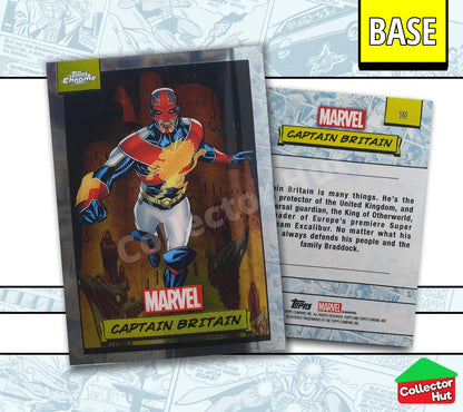 Marvel Topps Chrome 2024 Base Card Collection 1-150 YOU CHOOSE
