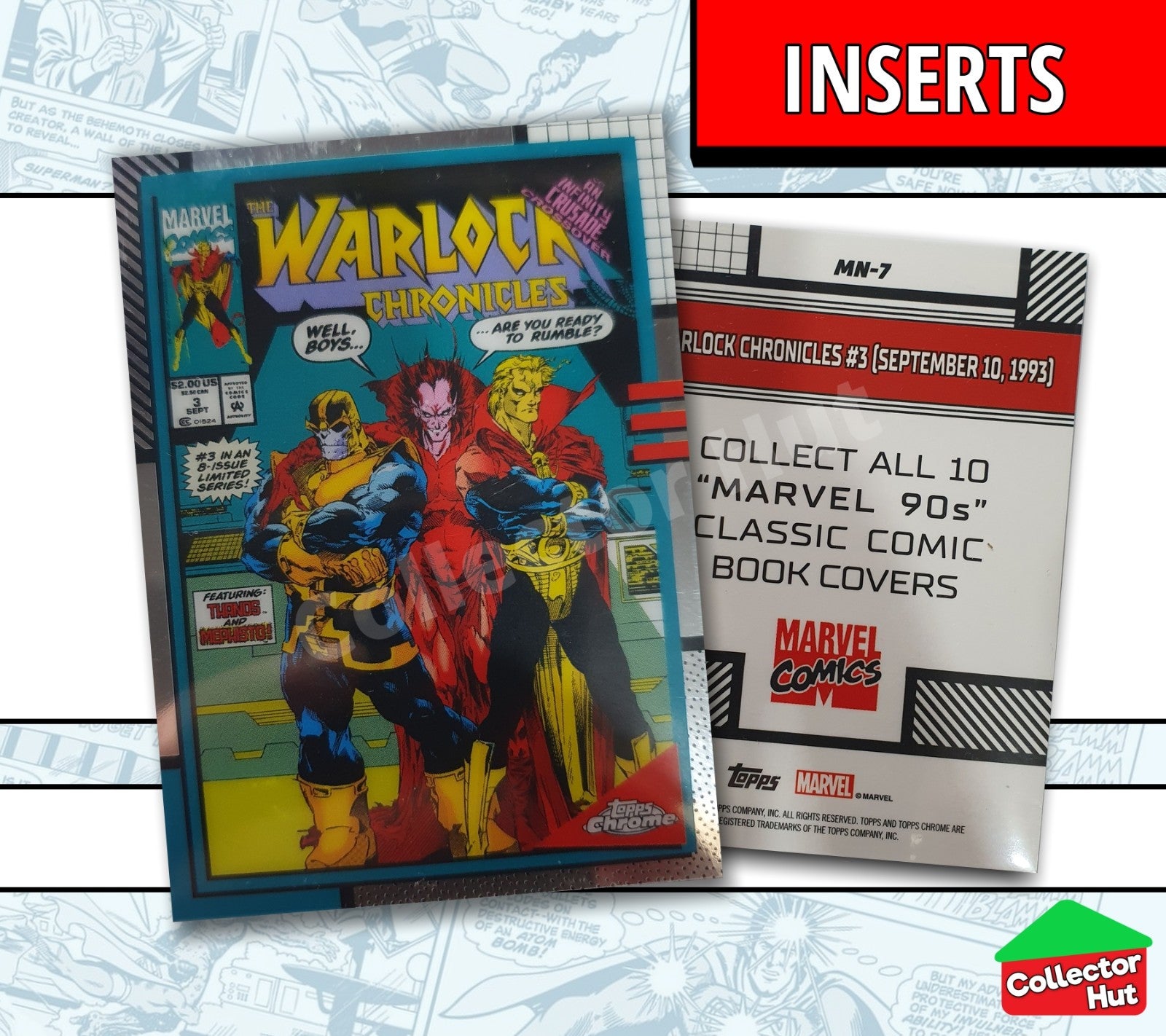 Marvel Topps Chrome 2024 INSERT Card Collection YOU CHOOSE