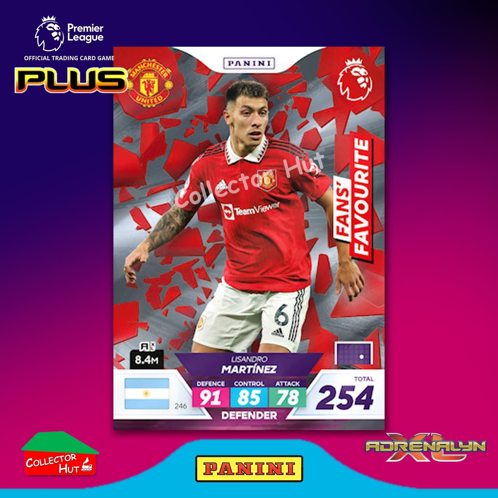 Panini Premier League Adrenalyn XL PLUS 2023 2022/23 Base Cards #190 - #369
