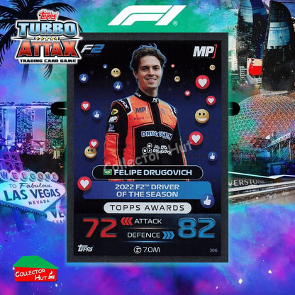 Topps Turbo Attax Formula 1 F1 2023 2023/24 Base Cards #172 - #320