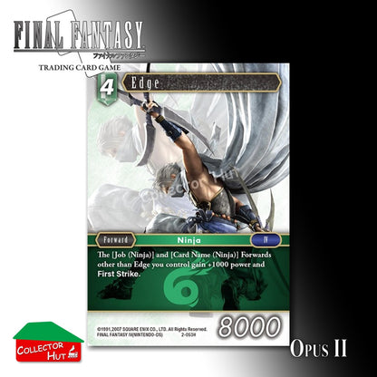 Final Fantasy Trading Card Game OPUS II 2 FOIL CARDS You Choose