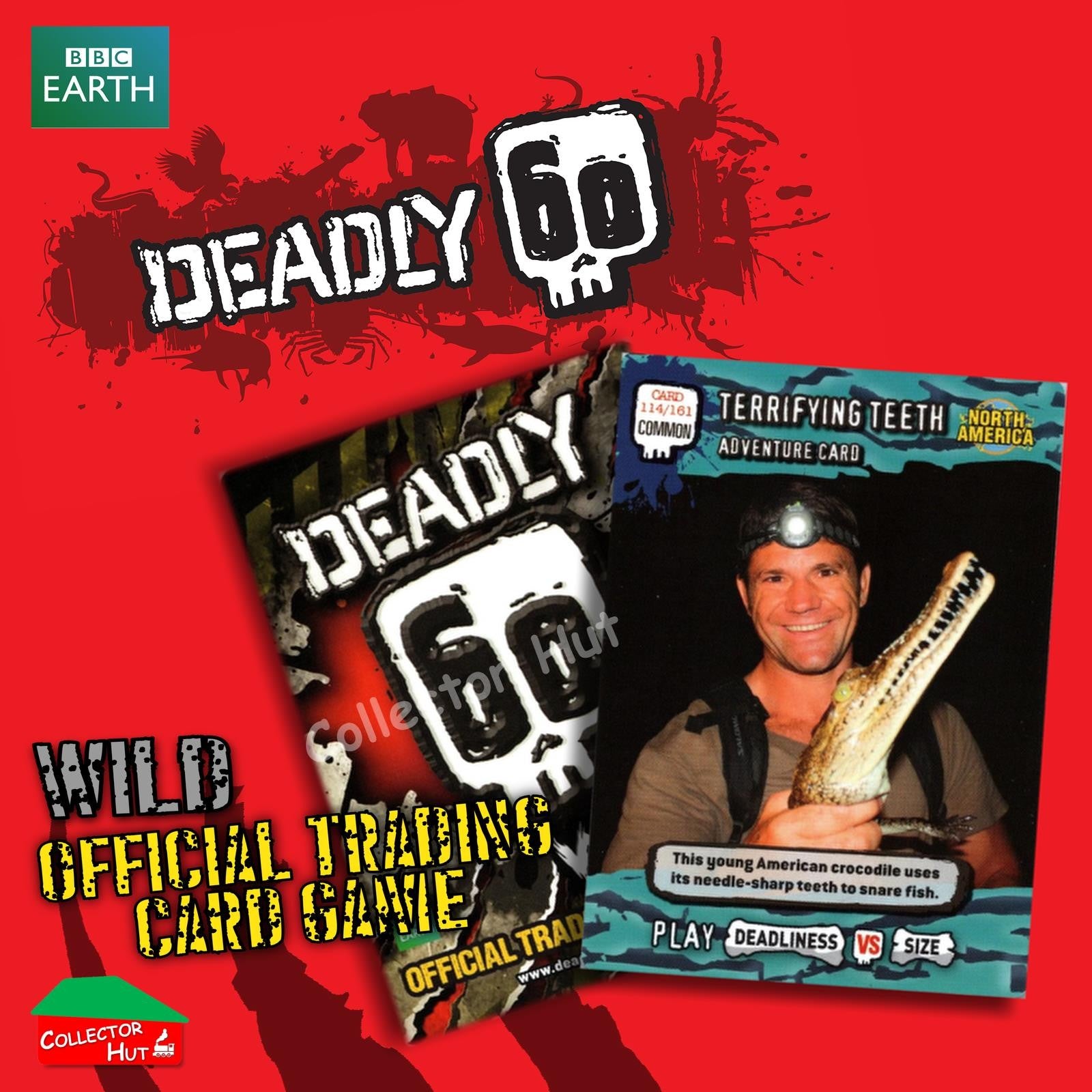 CBBC Deadly 60 WILD Trading Cards  Choose Your Cards