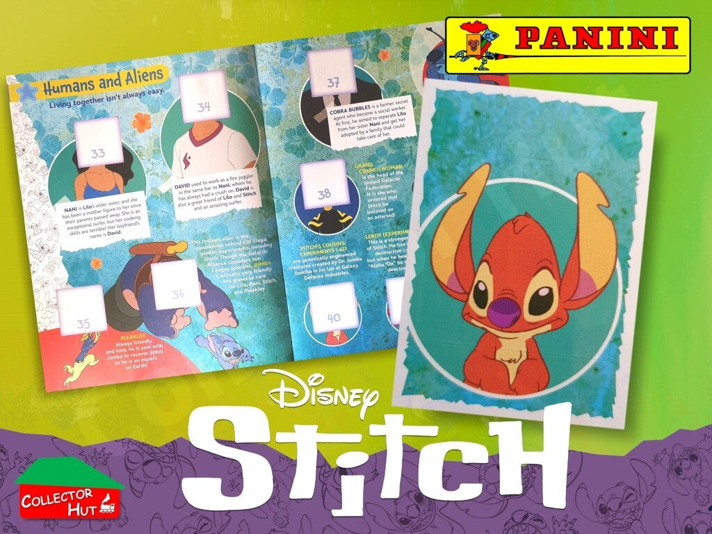Panini Disney Stitch Single Stickers Lilo & Stitch 2024