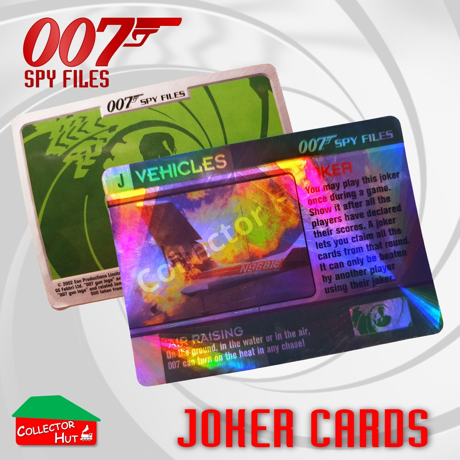 James Bond 007 Spy Files Collection JOKER Cards