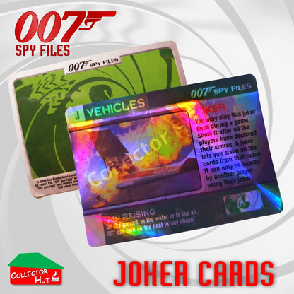 James Bond 007 Spy Files Collection JOKER Cards