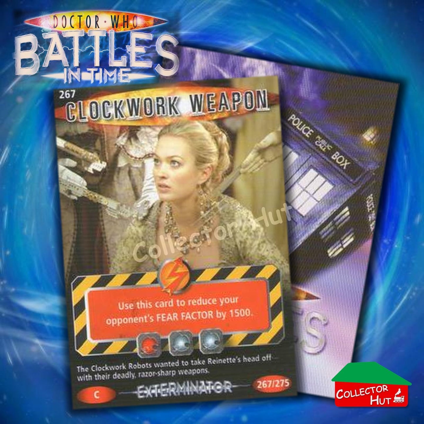 DOCTOR WHO Battles in Time #140-275 EXTERMINATOR RARE & COMMON Cards YOU CHOOSE