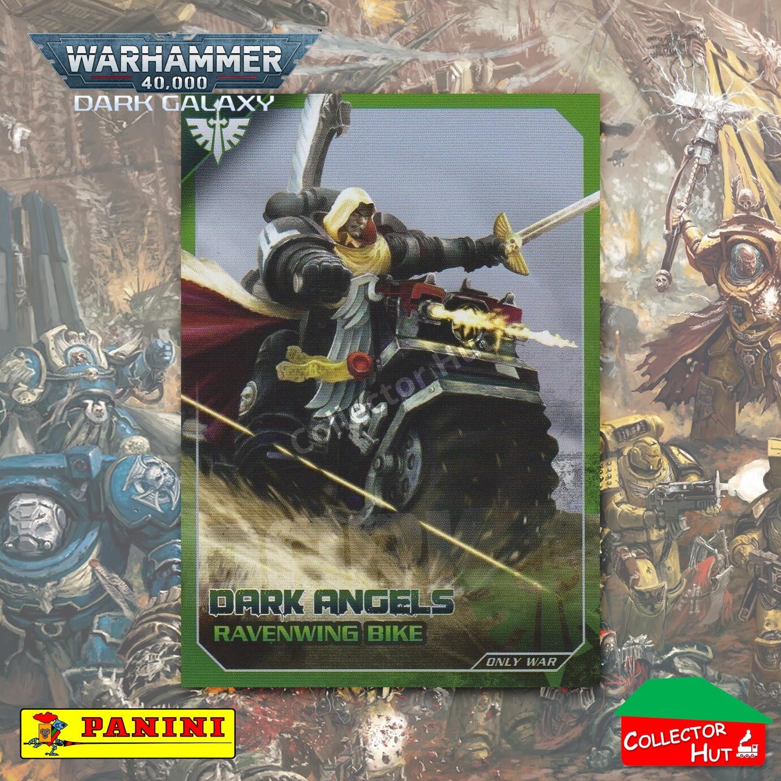 PANINI Warhammer 40,000 Dark Galaxy Only War Base Trading Cards #1-225