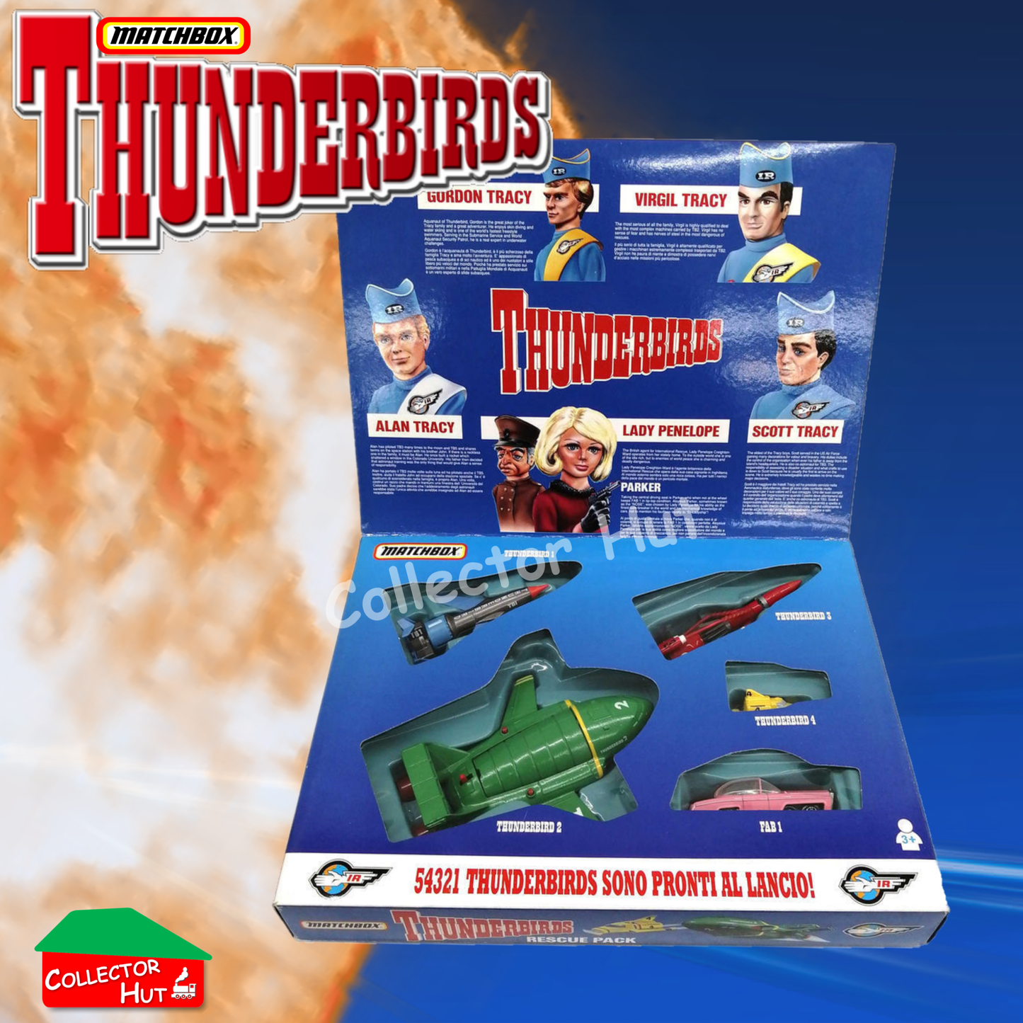Gerry Anderson Thunderbirds Matchbox Die Cast Models & Action Figures SEALED