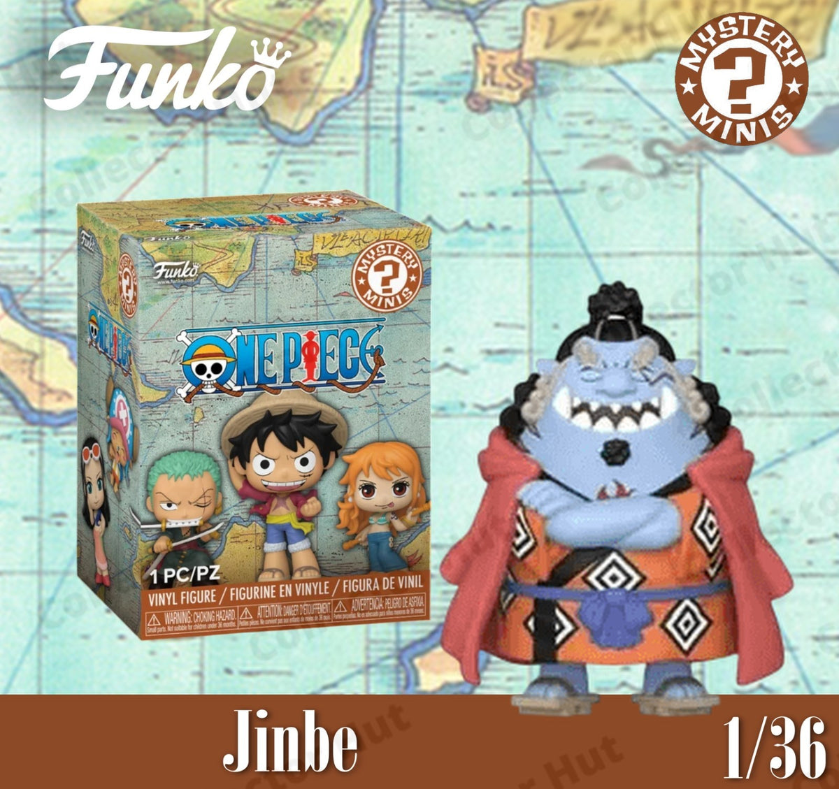 Funko Mystery Minis One Piece Mini Figurines WAVE 2 (You Choose)