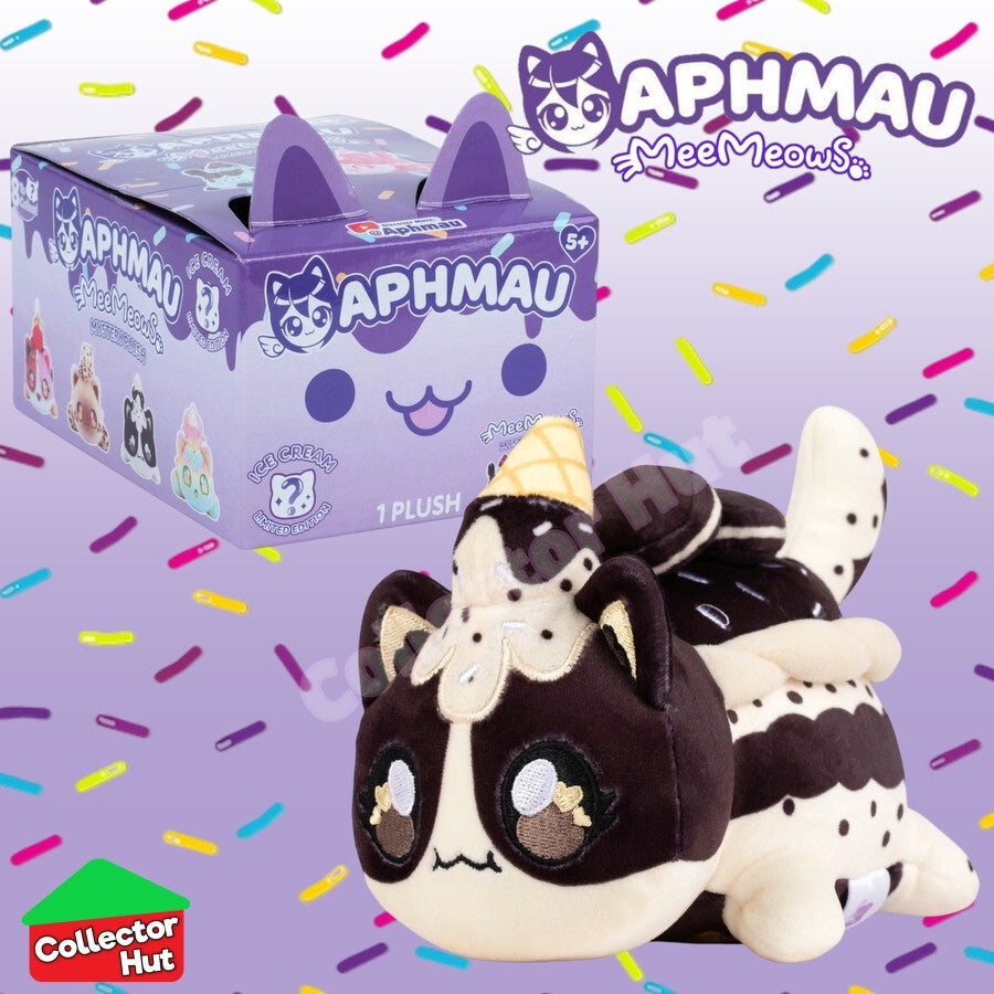 Aphmau MeeMeows Mystery 6" Plush ICE CREAM Limited Edition IDENTIFIED You Choose