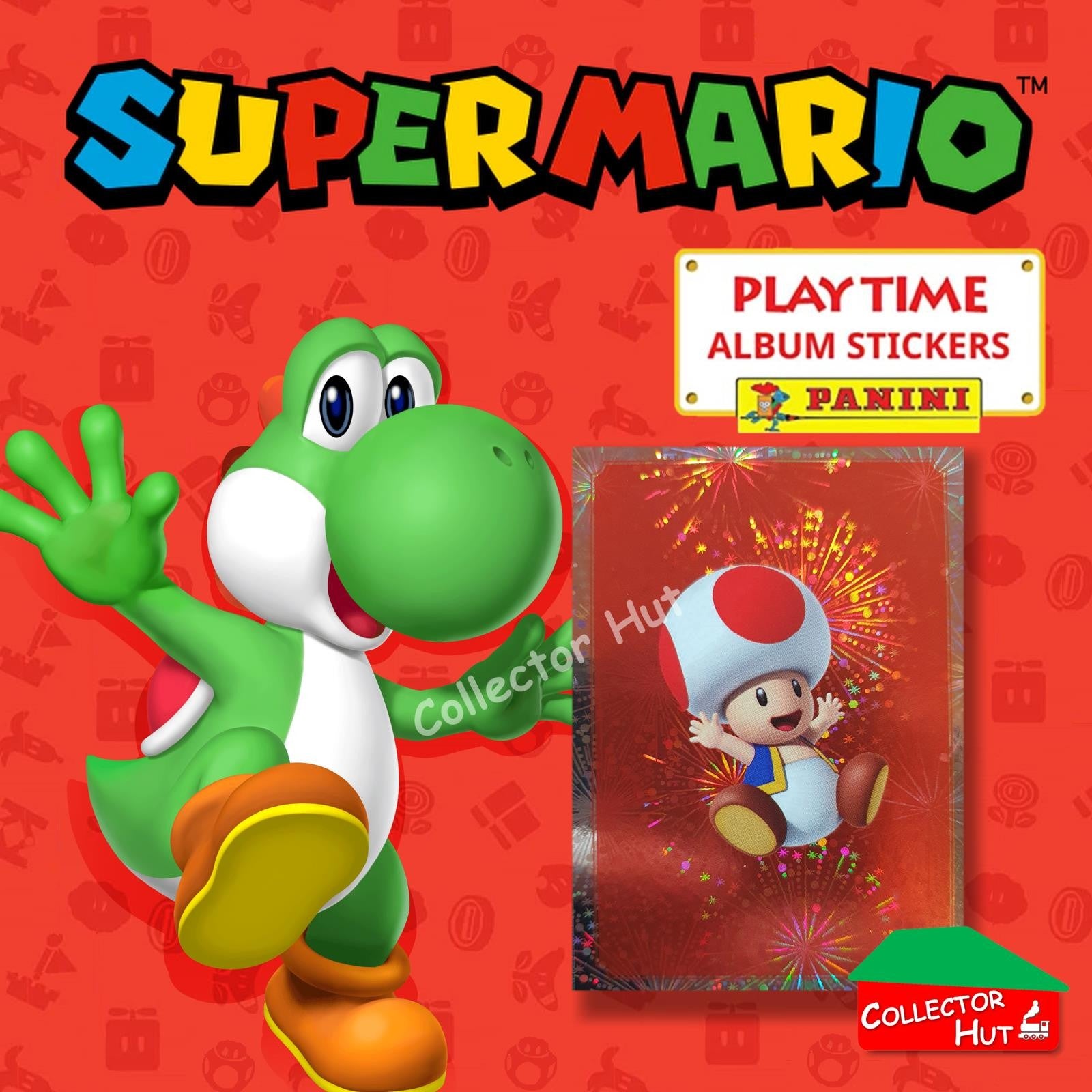 Panini Super Mario Playtime Sticker Collection Singles