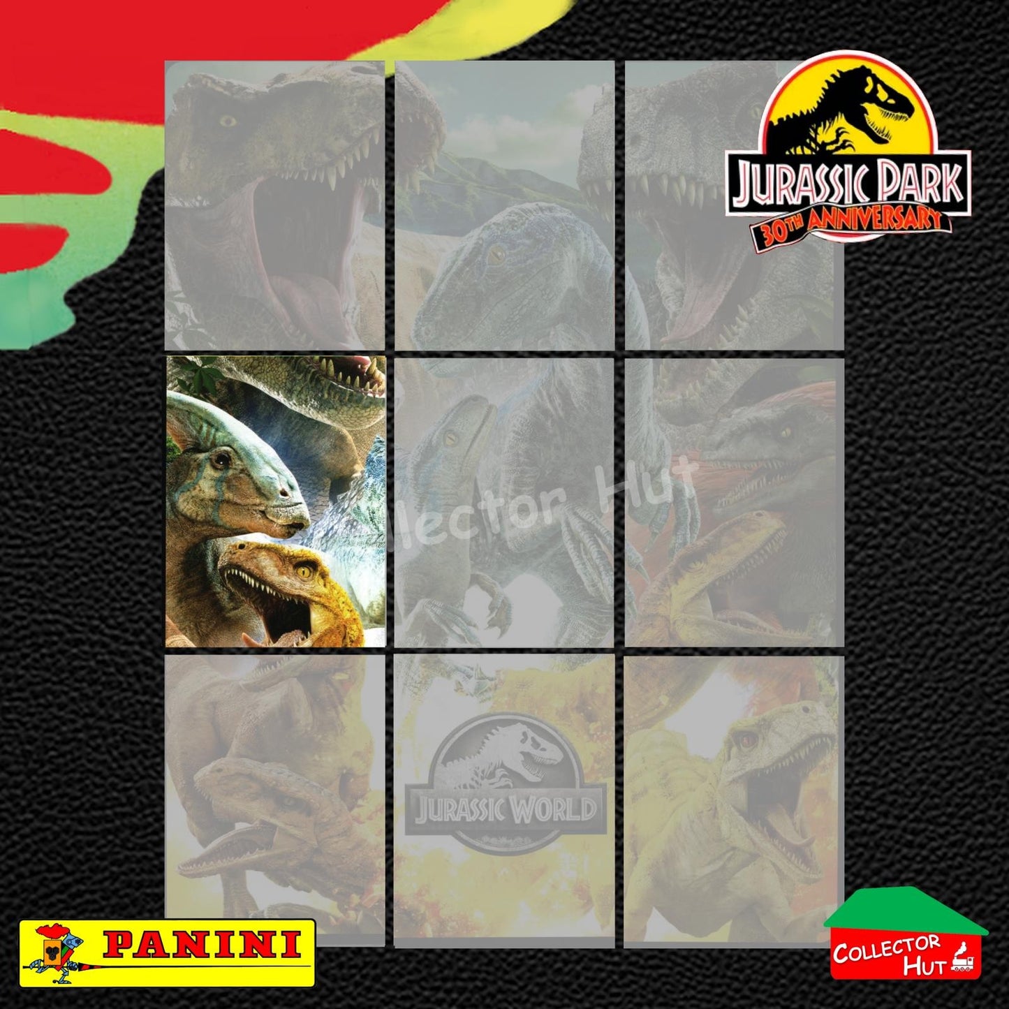 Jurassic World 30th Anniversary Trading Card Collection BASE CARDS #1-195