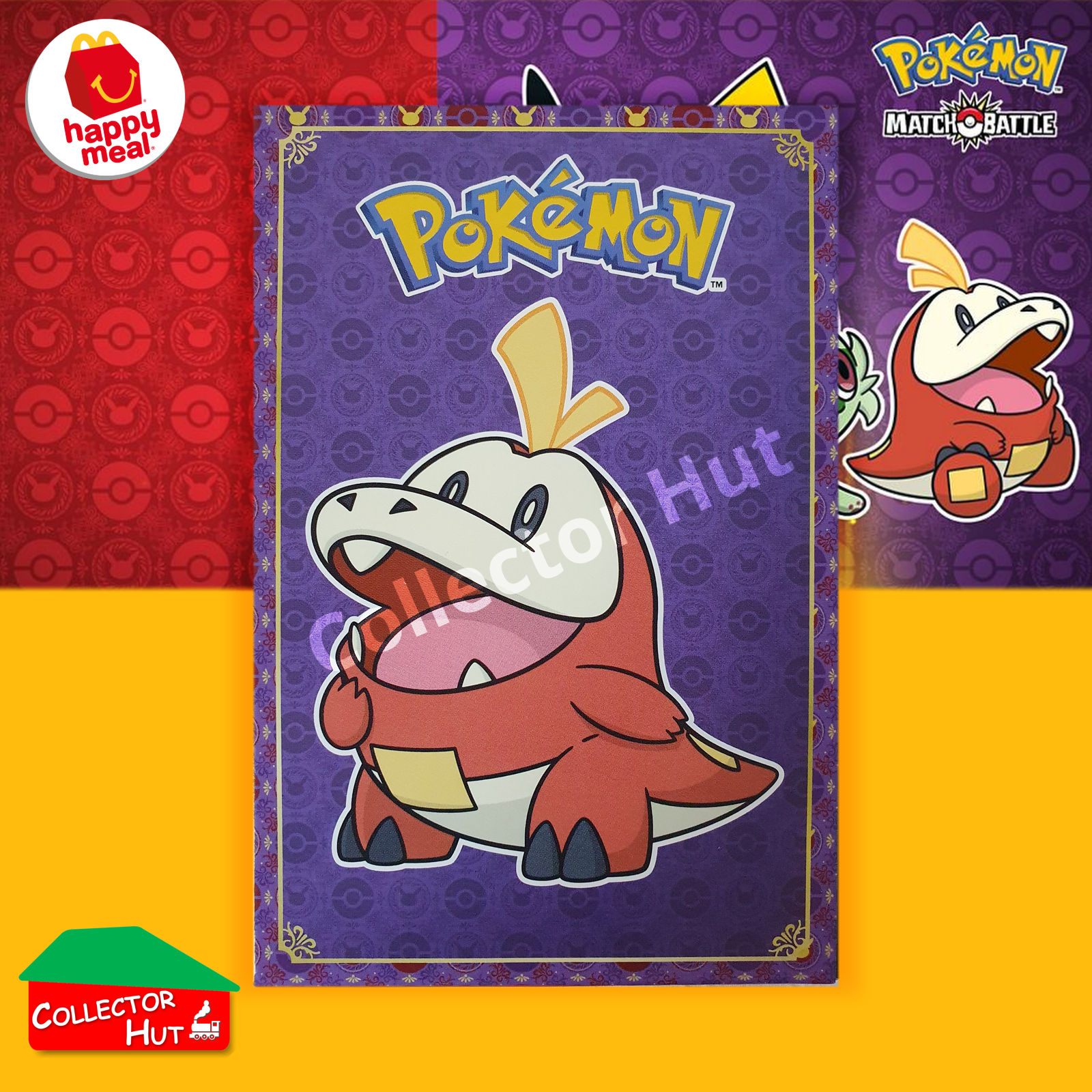 McDonald's Happy Meal 2023 Pokémon Match Battle SINGLE Trading Cards You Choose