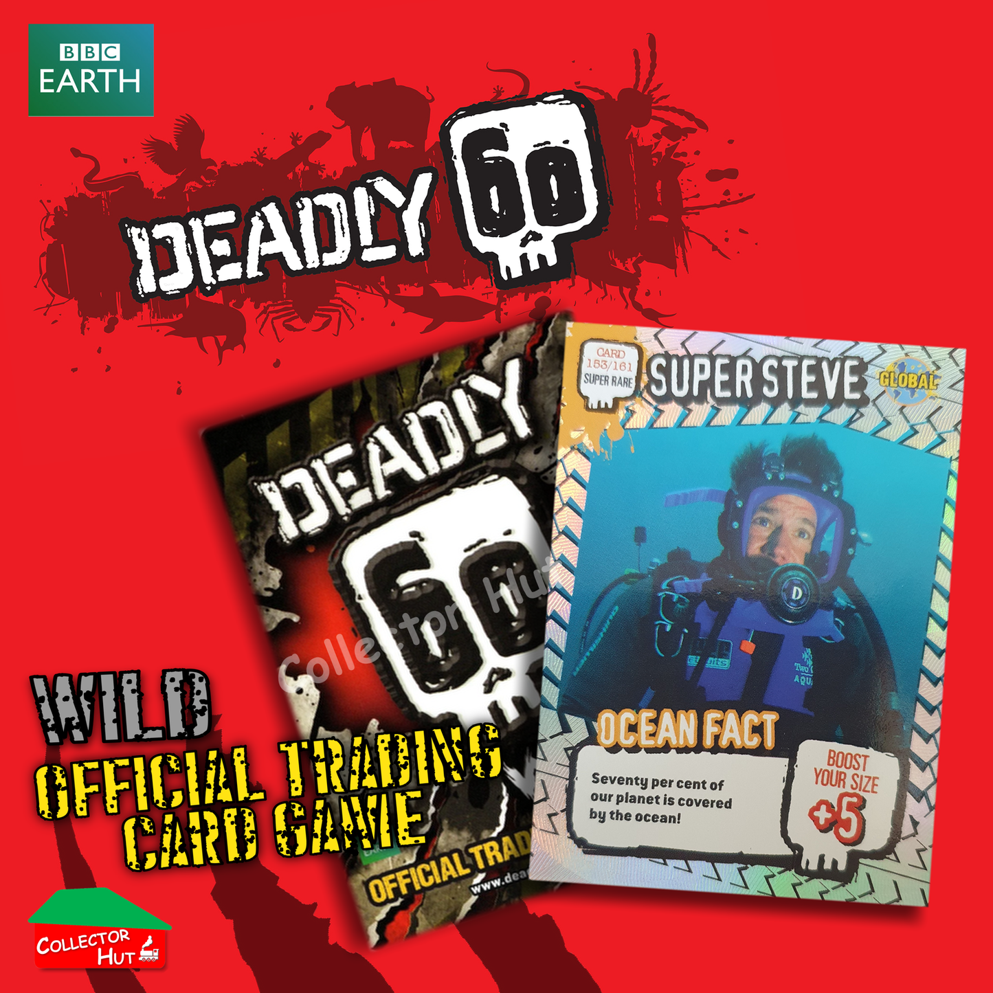 CBBC Deadly 60 Season 1, 2 & Wild FOIL RARE LIMITED Trading Cards