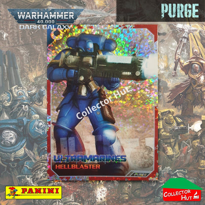 PANINI Warhammer 40,000 Dark Galaxy Parallel Trading Card Crusade Vanguard Purge