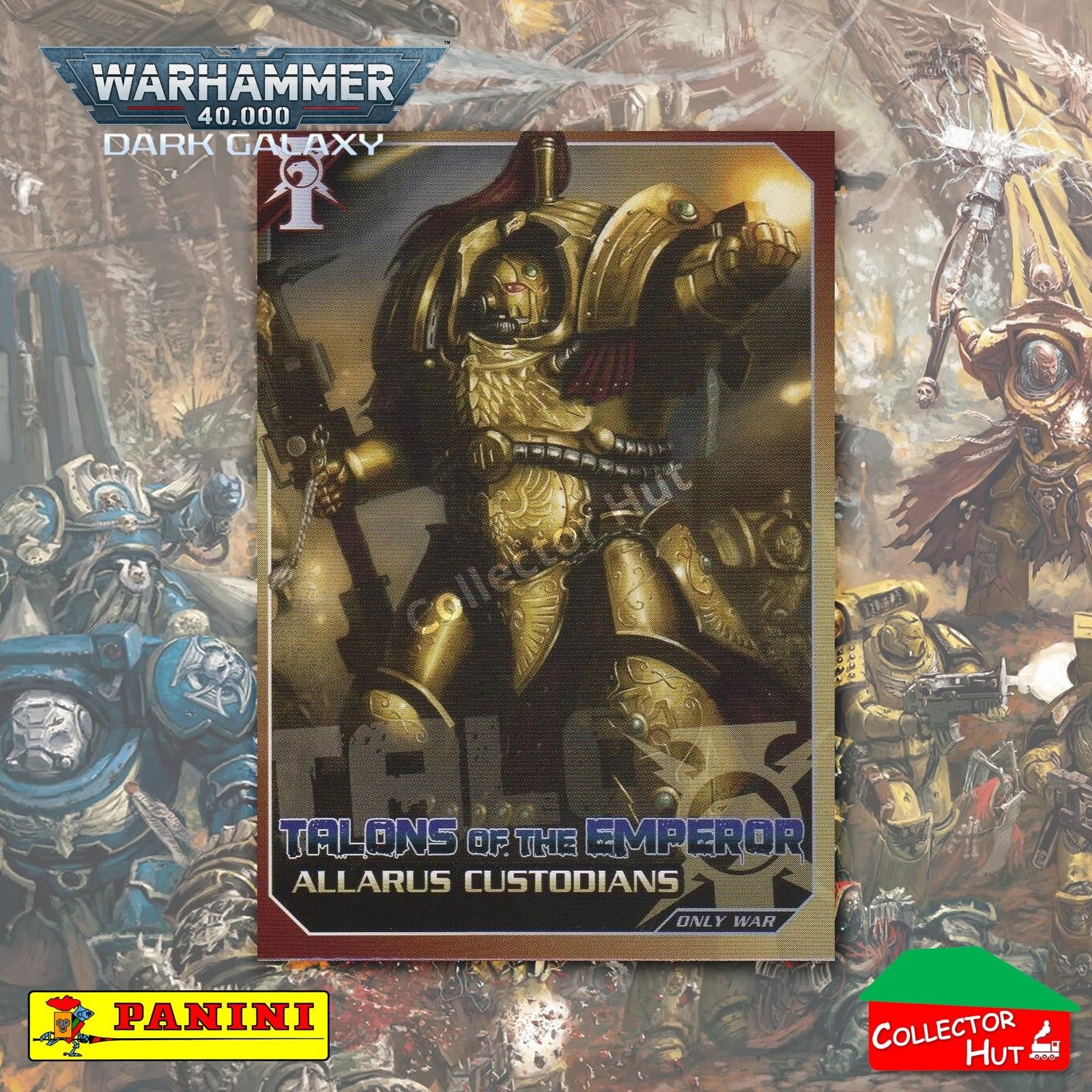 PANINI Warhammer 40,000 Dark Galaxy Only War Base Trading Cards #1-225