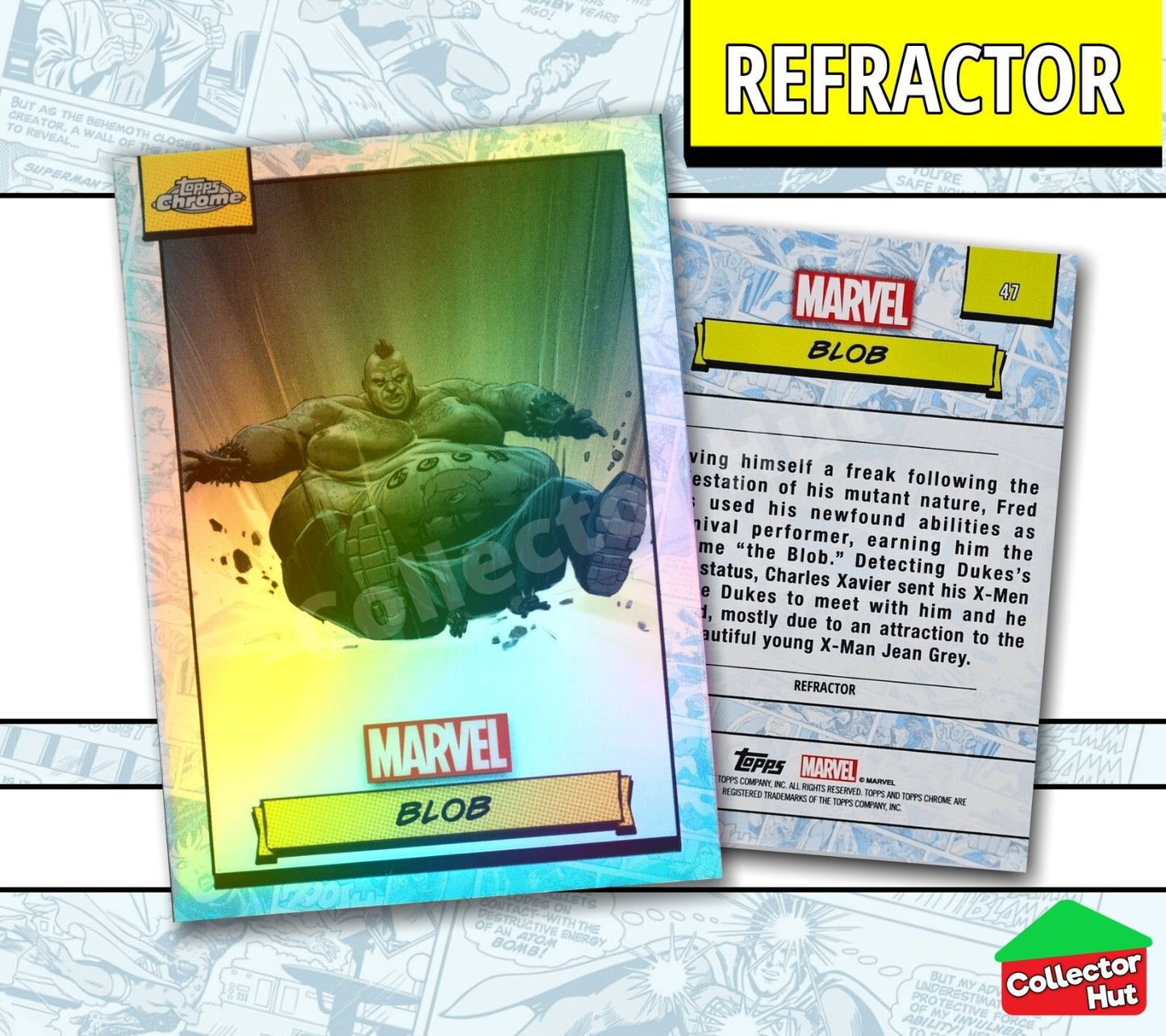 Marvel Topps Chrome 2024 REFRACTOR Card Collection YOU CHOOSE