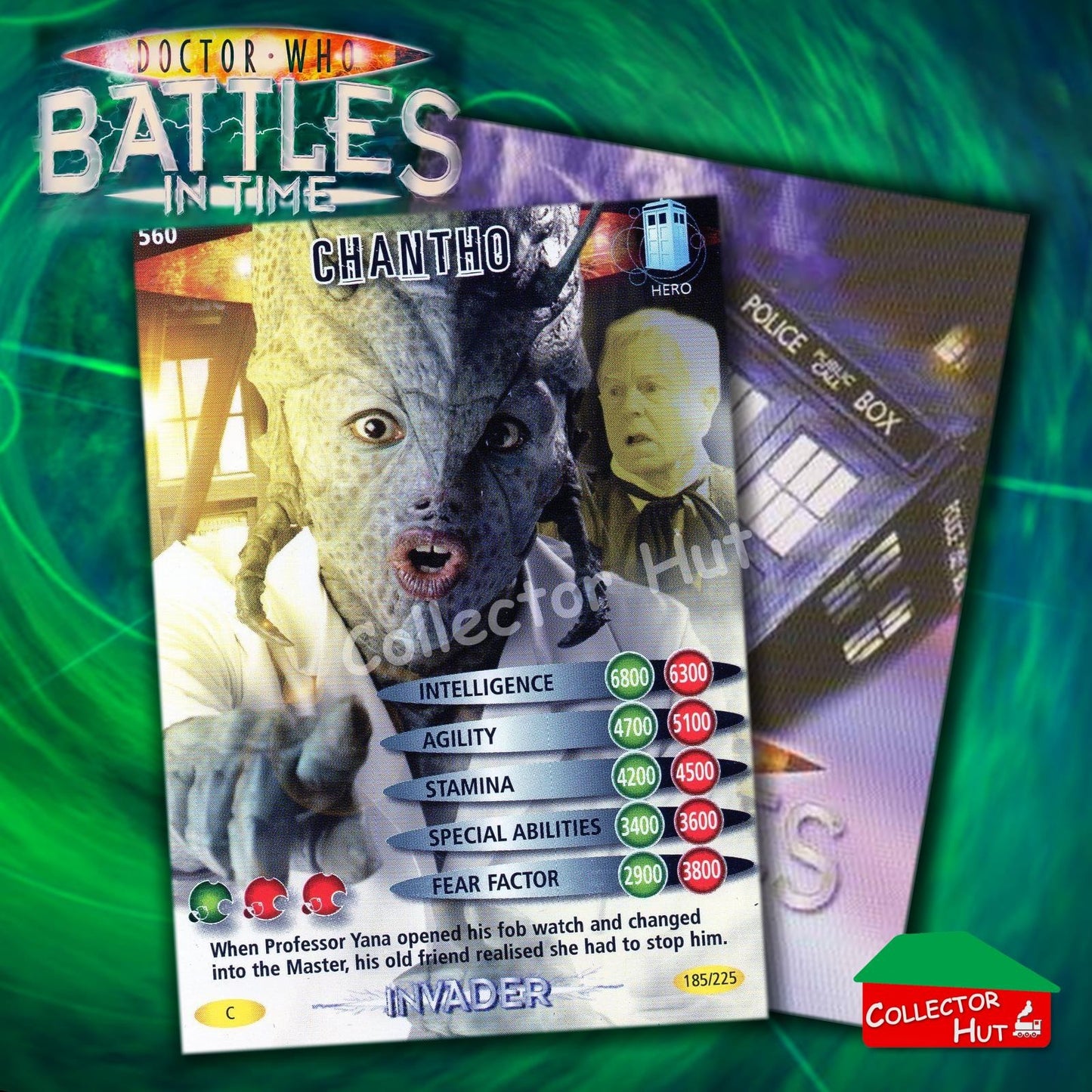 DOCTOR WHO Battles in Time #376-600 INVADER RARE & COMMON CARDS YOU CHOOSE