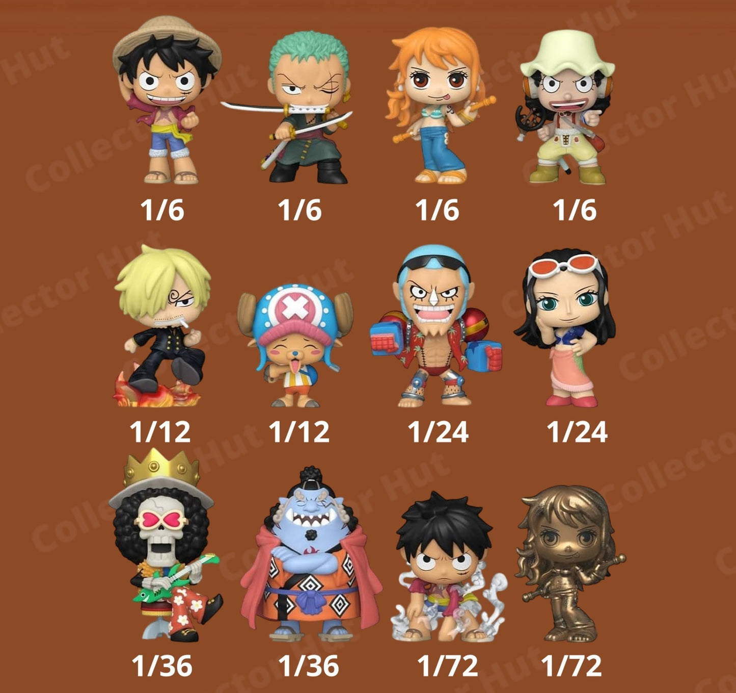 Funko Mystery Minis One Piece Mini Figurines WAVE 2 (You Choose)