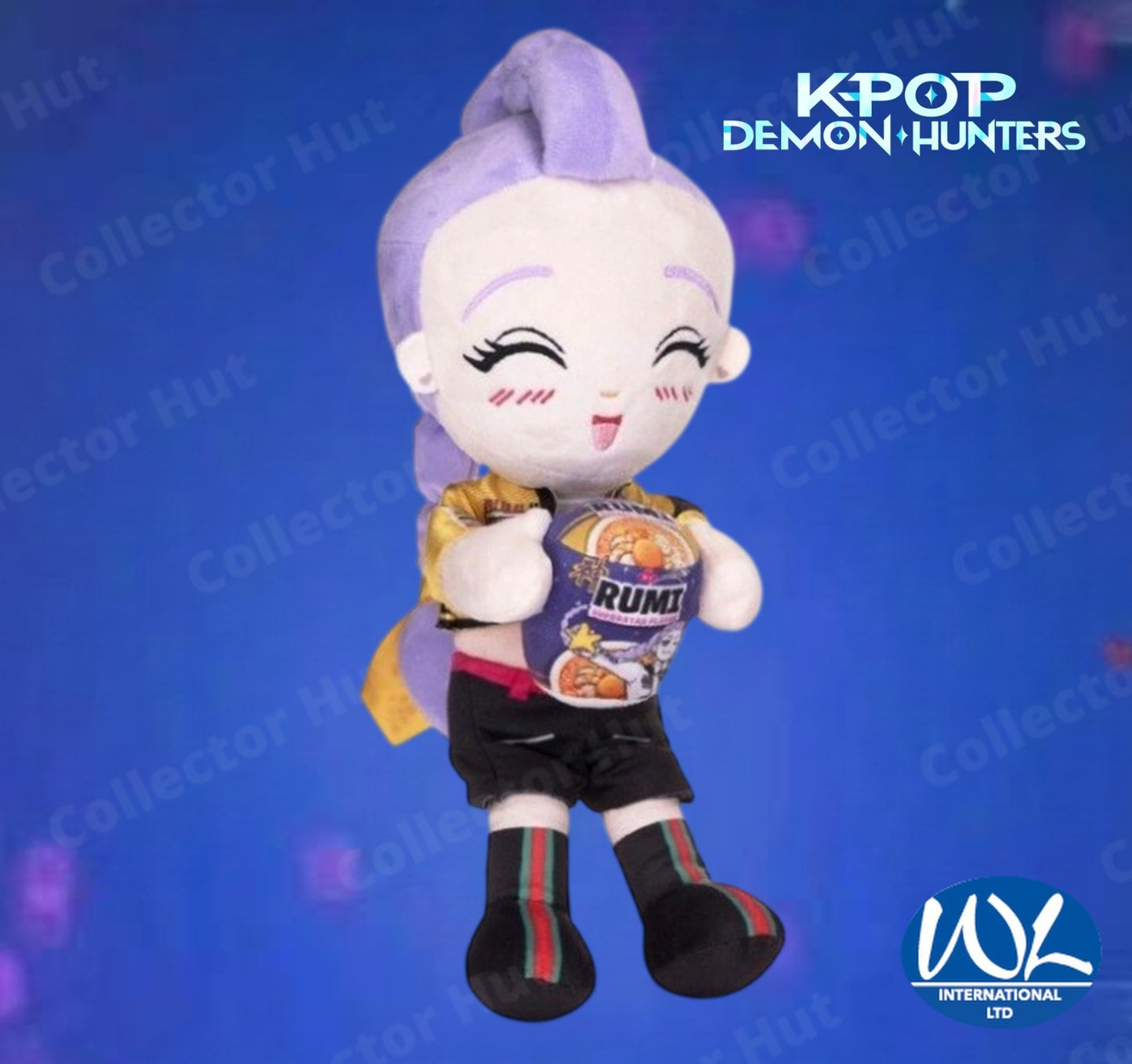 K-Pop Demon Hunters 30cm Plush Collection Genuine Whitehouse