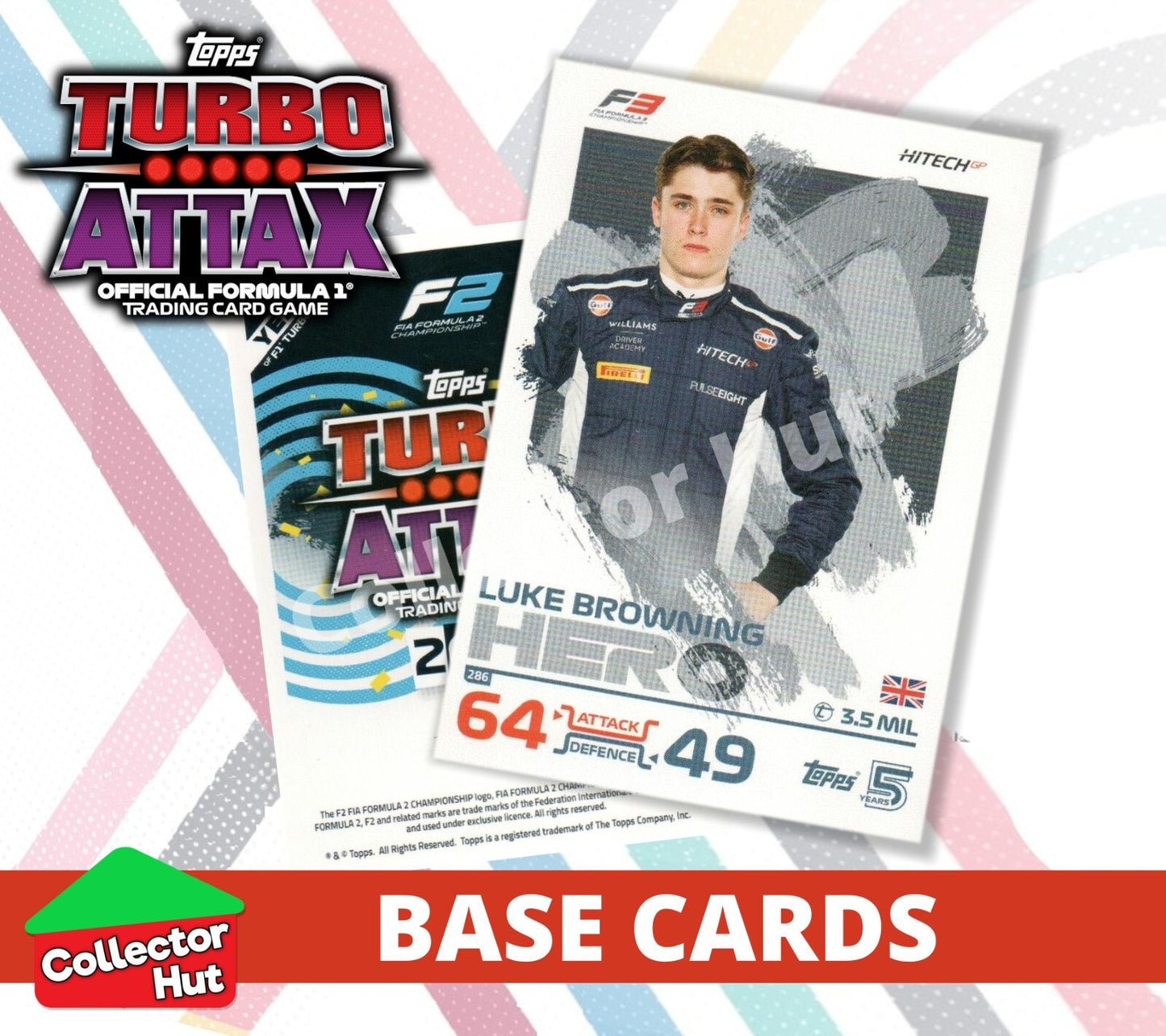 Topps Turbo Attax Formula 1 F1 2024 #167-312 Base Cards YOU CHOOSE