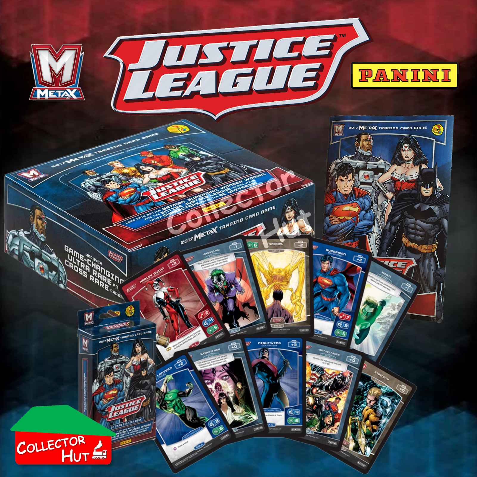 Panini MetaX DC Justice League Cards S1-S72 Choose Your Singles