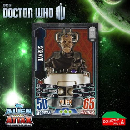 Topps Dr Who Alien Attax 50th Anniversary Edition RARE Limited & Companion Cards