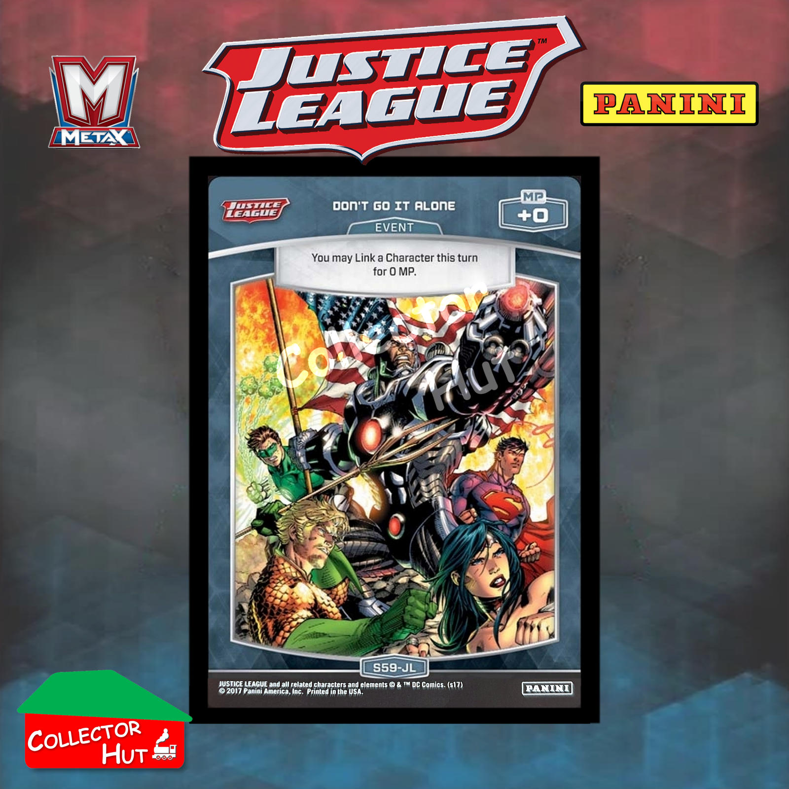 Panini MetaX DC Justice League Cards S1-S72 Choose Your Singles