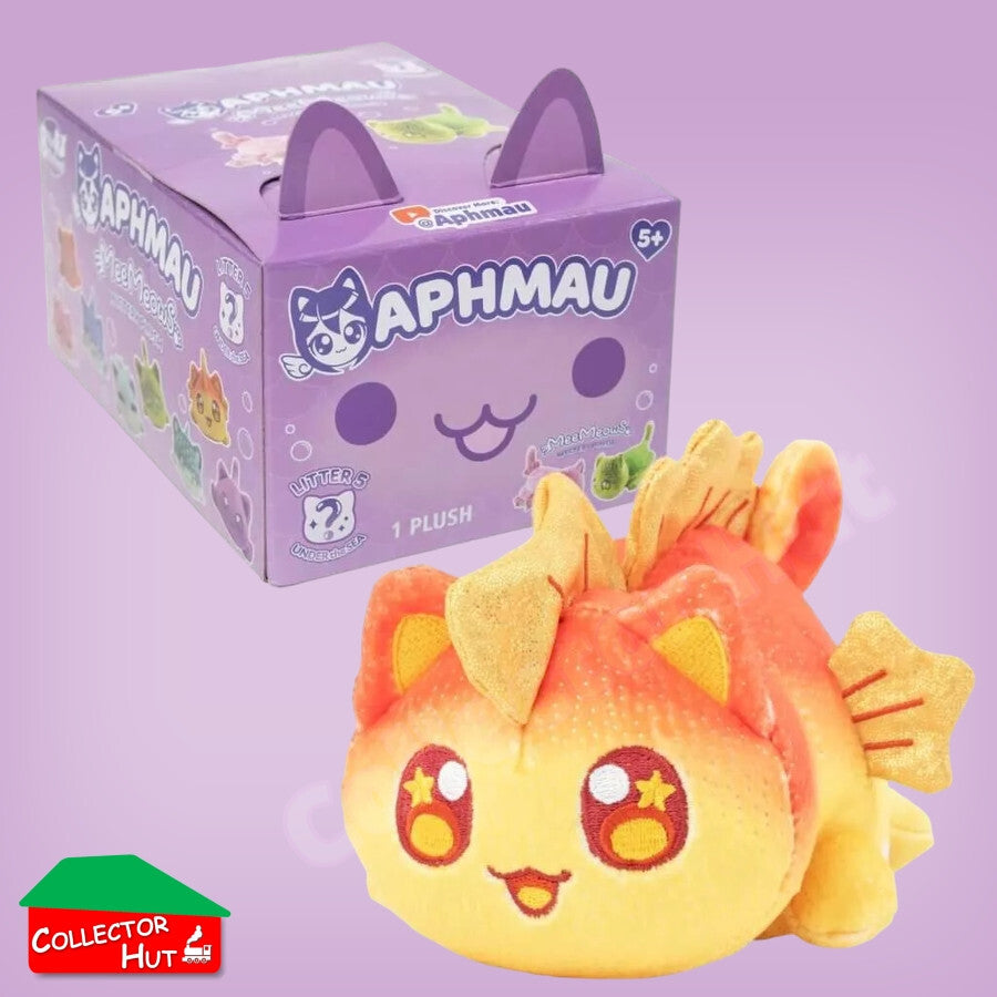 Aphmau MeeMeows Mystery 6" Plush Litter 5 Under the Sea IDENTIFIED You Choose