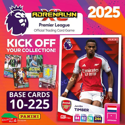 Panini Adrenalyn XL Premier League 2025 2024/25 Base & Foils #10-225