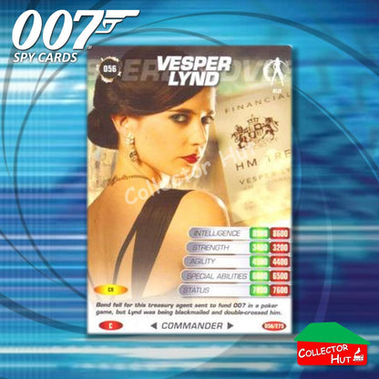 James Bond 007 Commander Spy Cards BASE COMMON YOU CHOOSE
