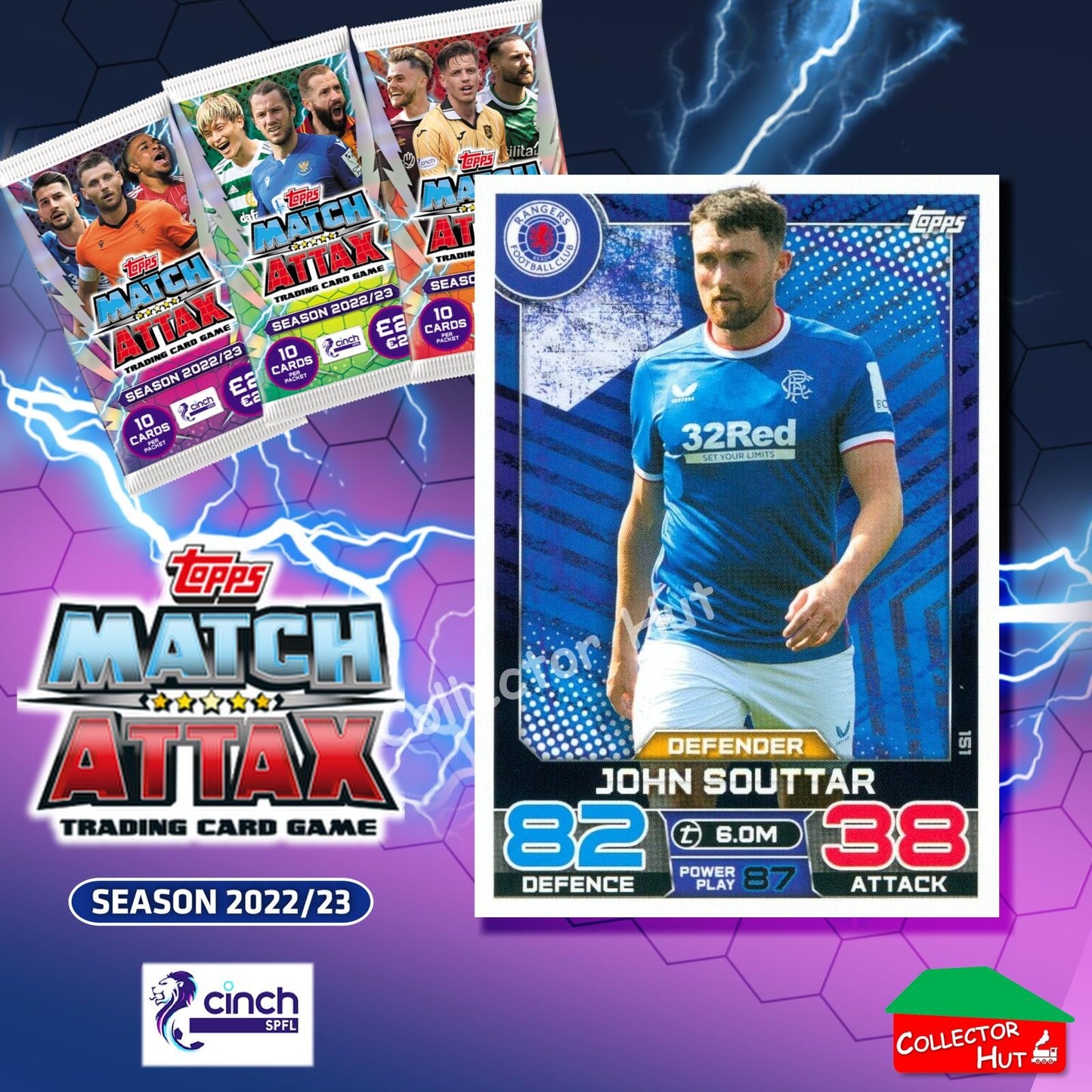 TOPPS MATCH ATTAX SPFL 2022/23 #1-162 Choose Your Card