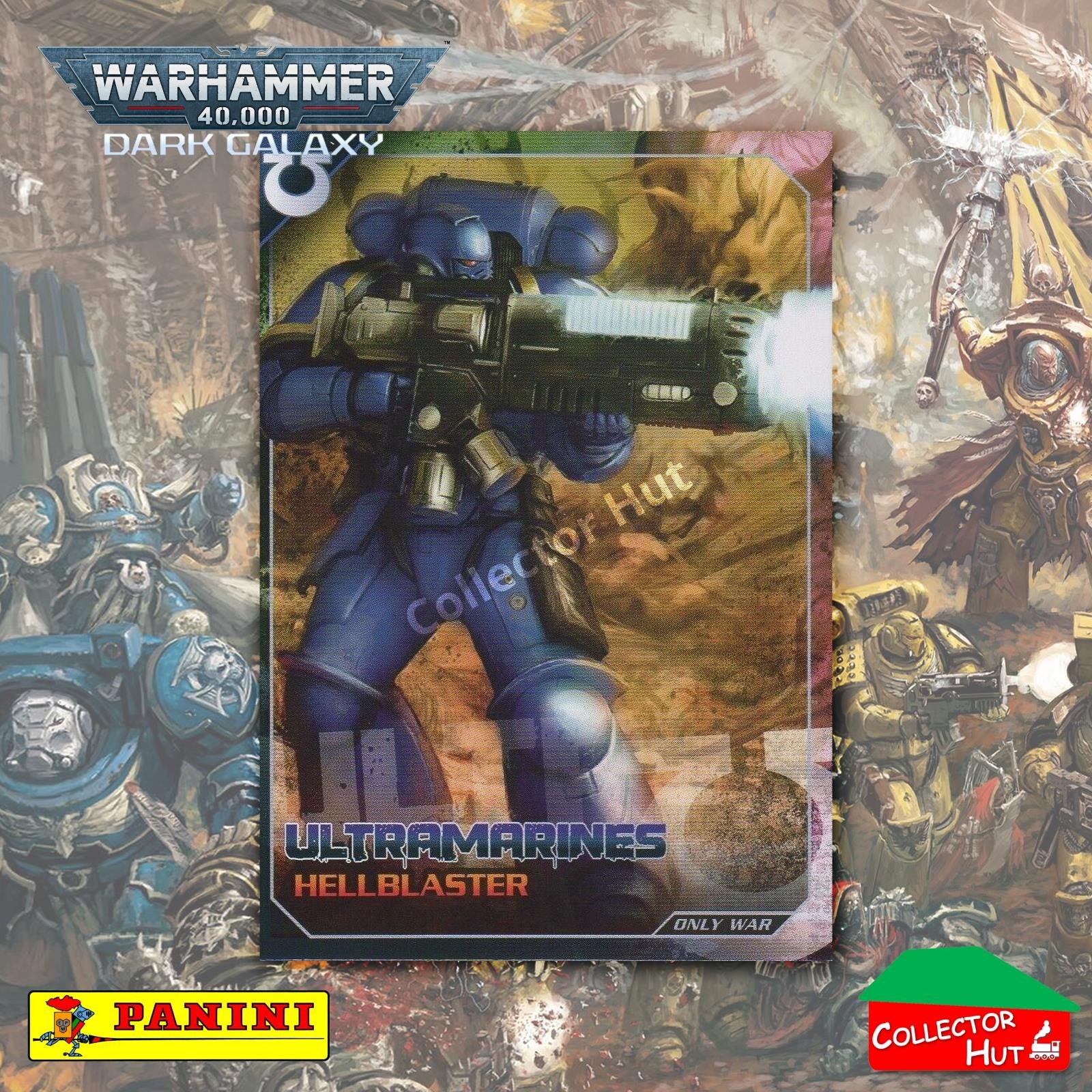 PANINI Warhammer 40,000 Dark Galaxy Only War Base Trading Cards #1-225