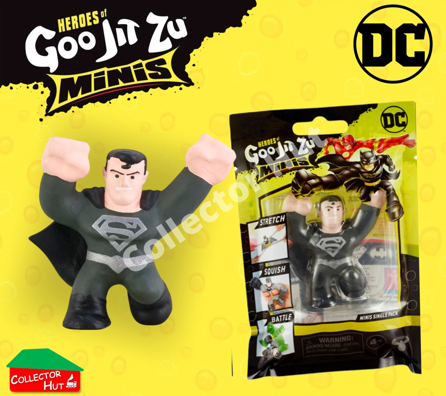 Heroes of Goo Jit Zu Minis DC Stretchy Sensory Toys to Collect!