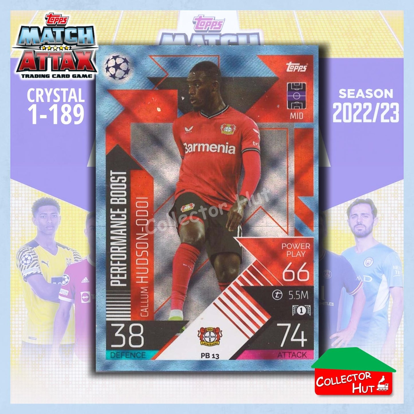 Topps Match Attax Extra 2022/23 Parallel CRYSTAL & EMERALD Cards YOU CHOOSE