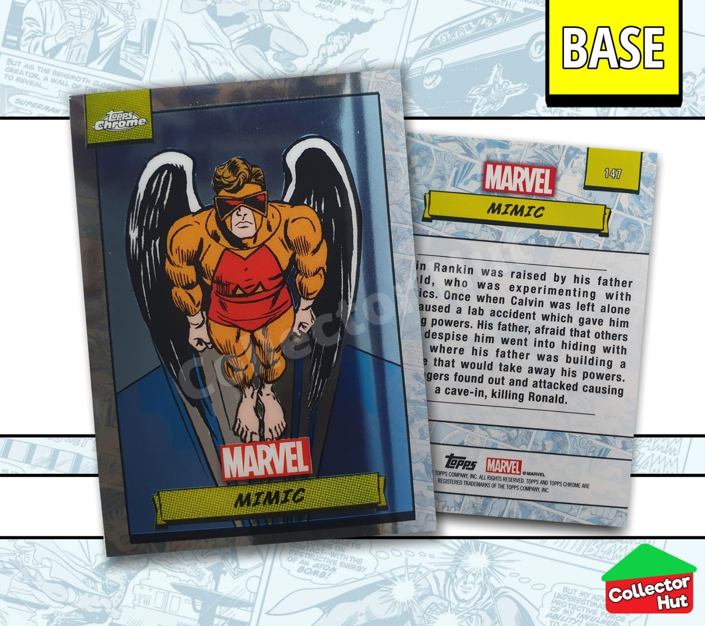 Marvel Topps Chrome 2024 Base Card Collection 1-150 YOU CHOOSE