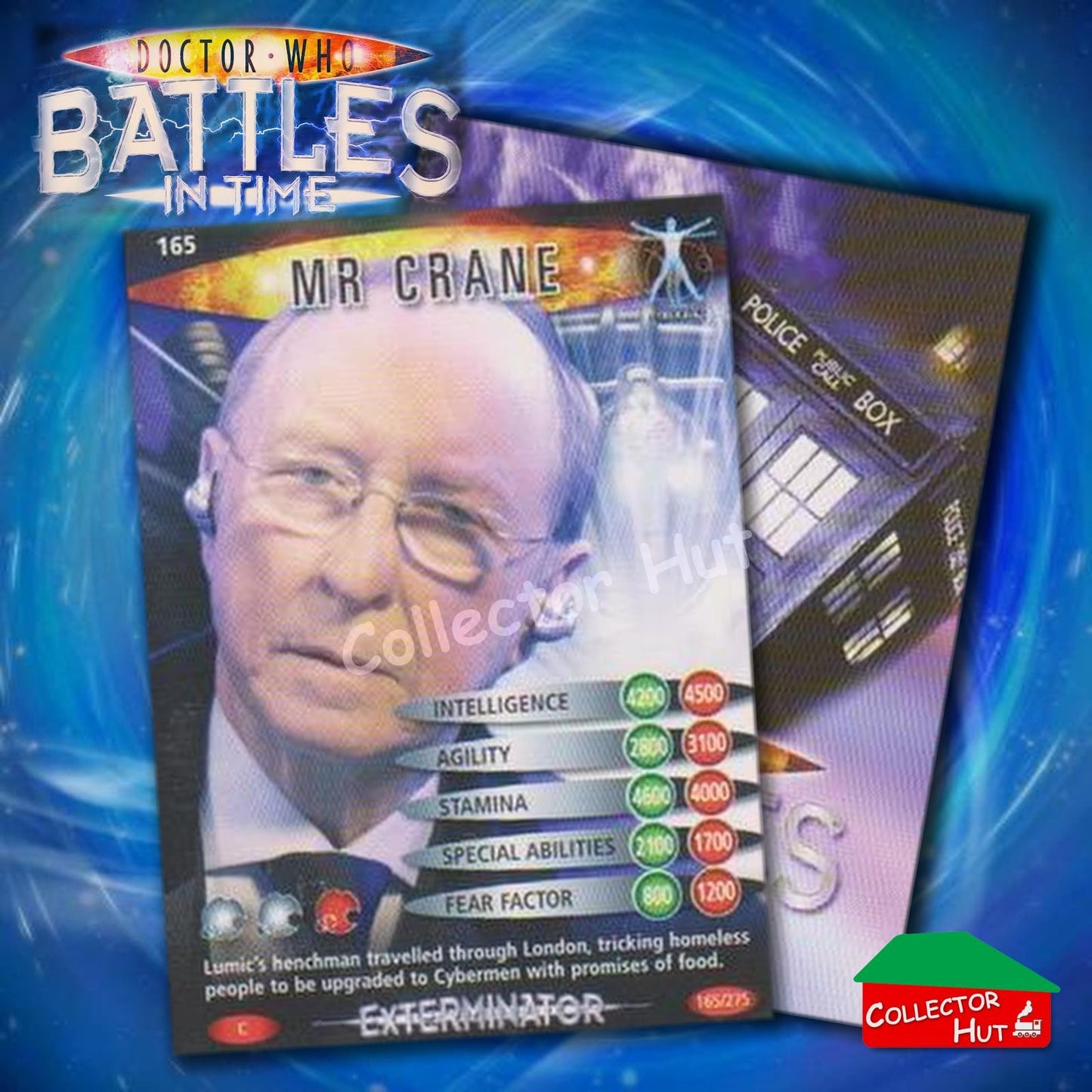 DOCTOR WHO Battles in Time #140-275 EXTERMINATOR RARE & COMMON Cards YOU CHOOSE