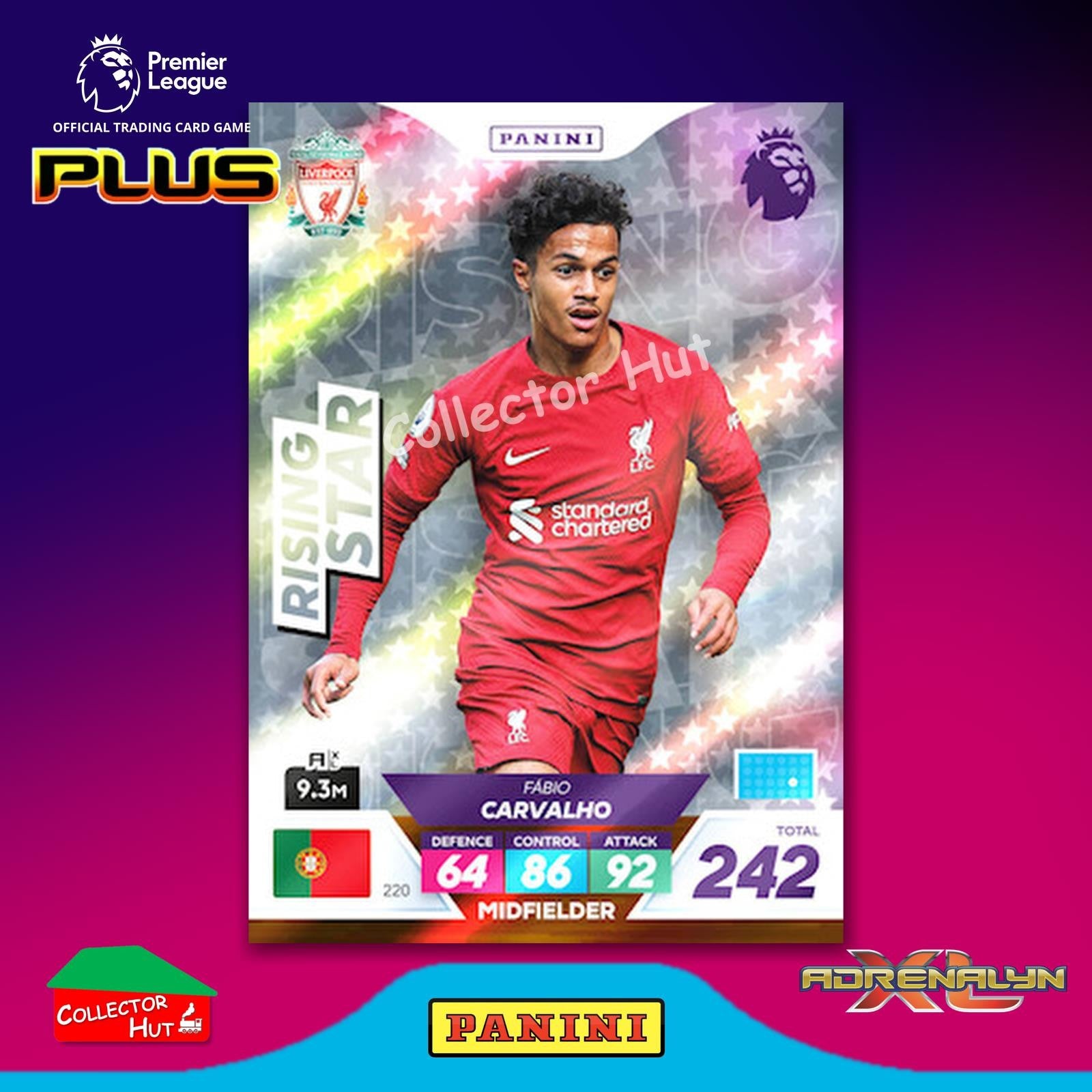 Panini Premier League Adrenalyn XL PLUS 2023 2022/23 Base Cards #190 - #369