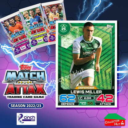 TOPPS MATCH ATTAX SPFL 2022/23 #1-162 Choose Your Card