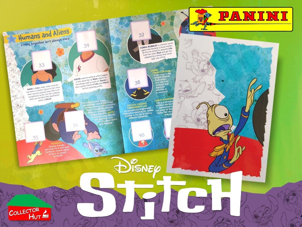 Panini Disney Stitch Single Stickers Lilo & Stitch 2024