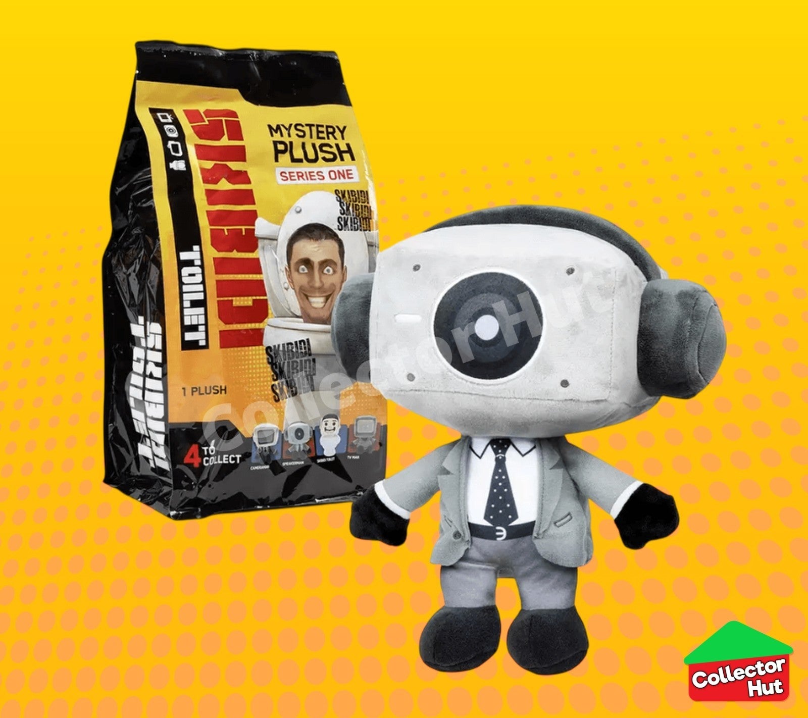 Skibidi Toilet 11" Plush Toy Collection (IDENTIFIED) Series 1