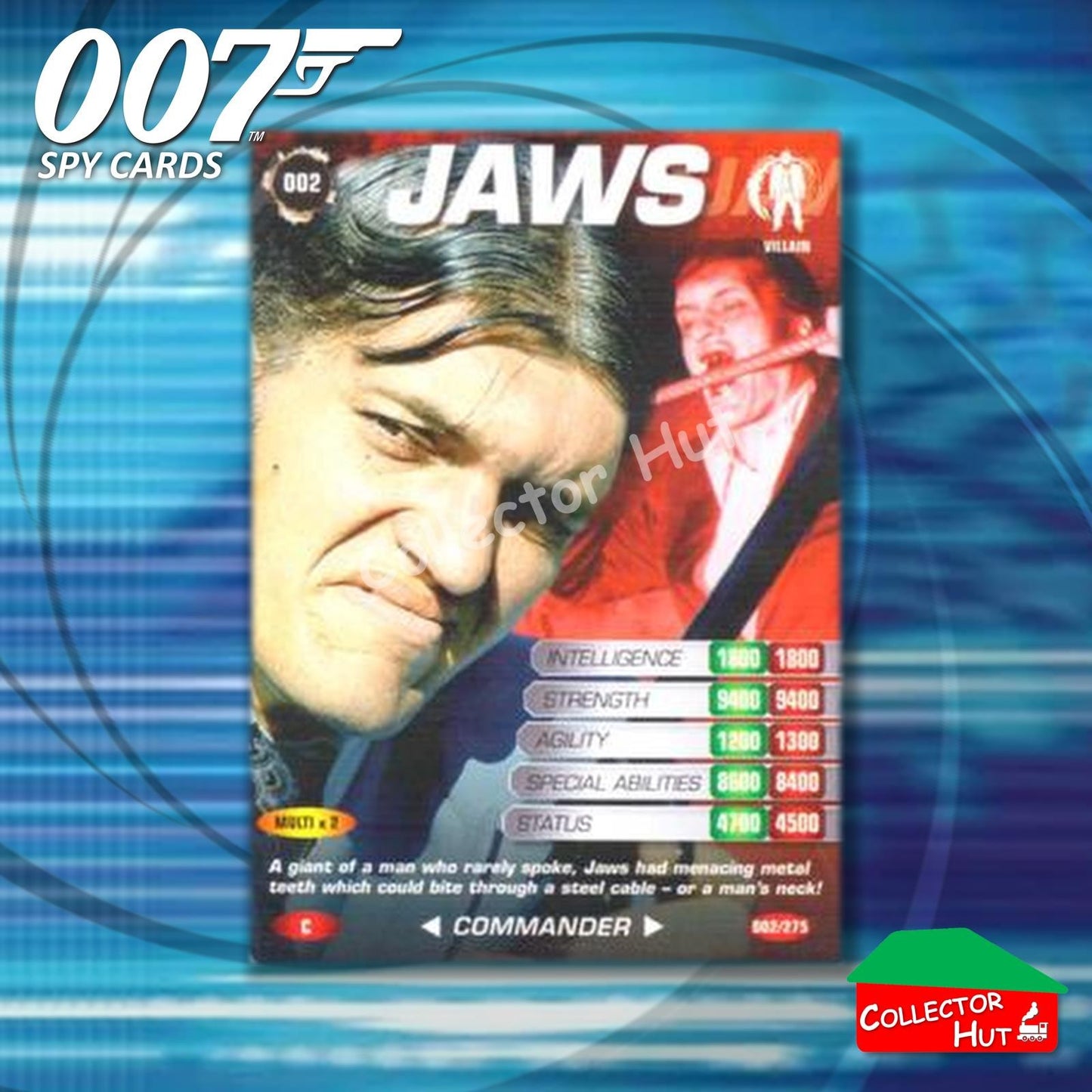 James Bond 007 Commander Spy Cards BASE COMMON YOU CHOOSE