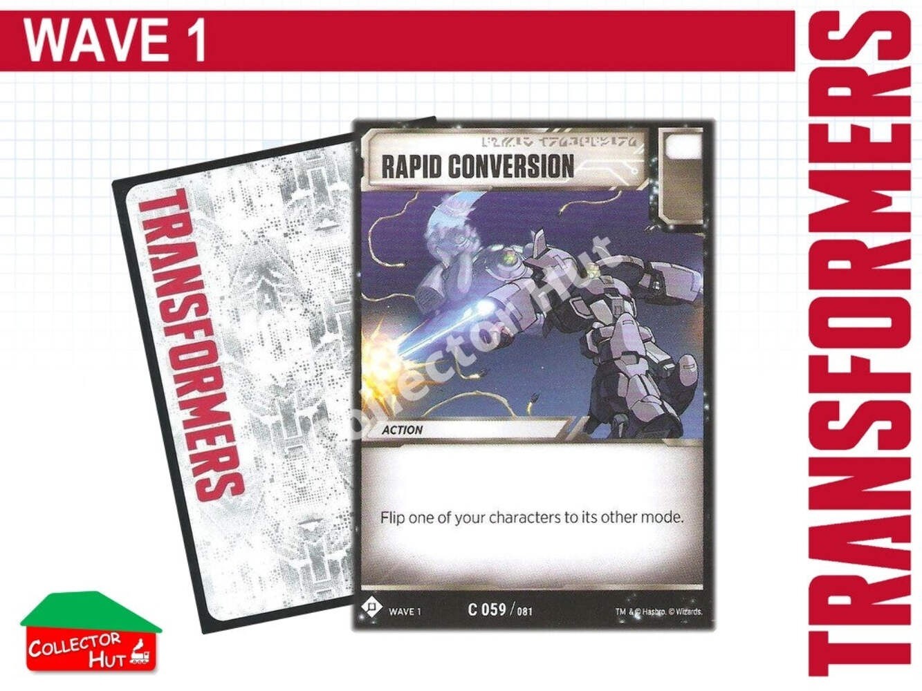 Transformers TCG Wave 1 BATTLE Cards Common/Uncommon